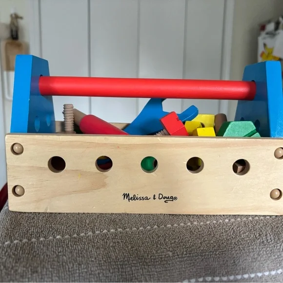 Melissa & Doug Wooden Tool Kit - Picture 2 of 7